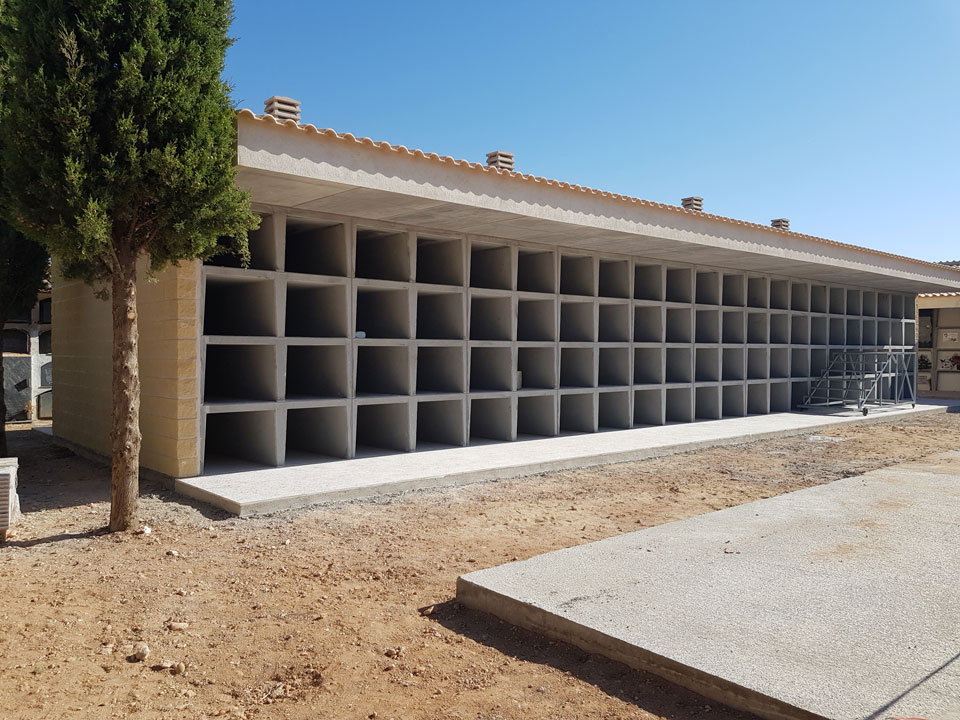 Fabricación de nichos